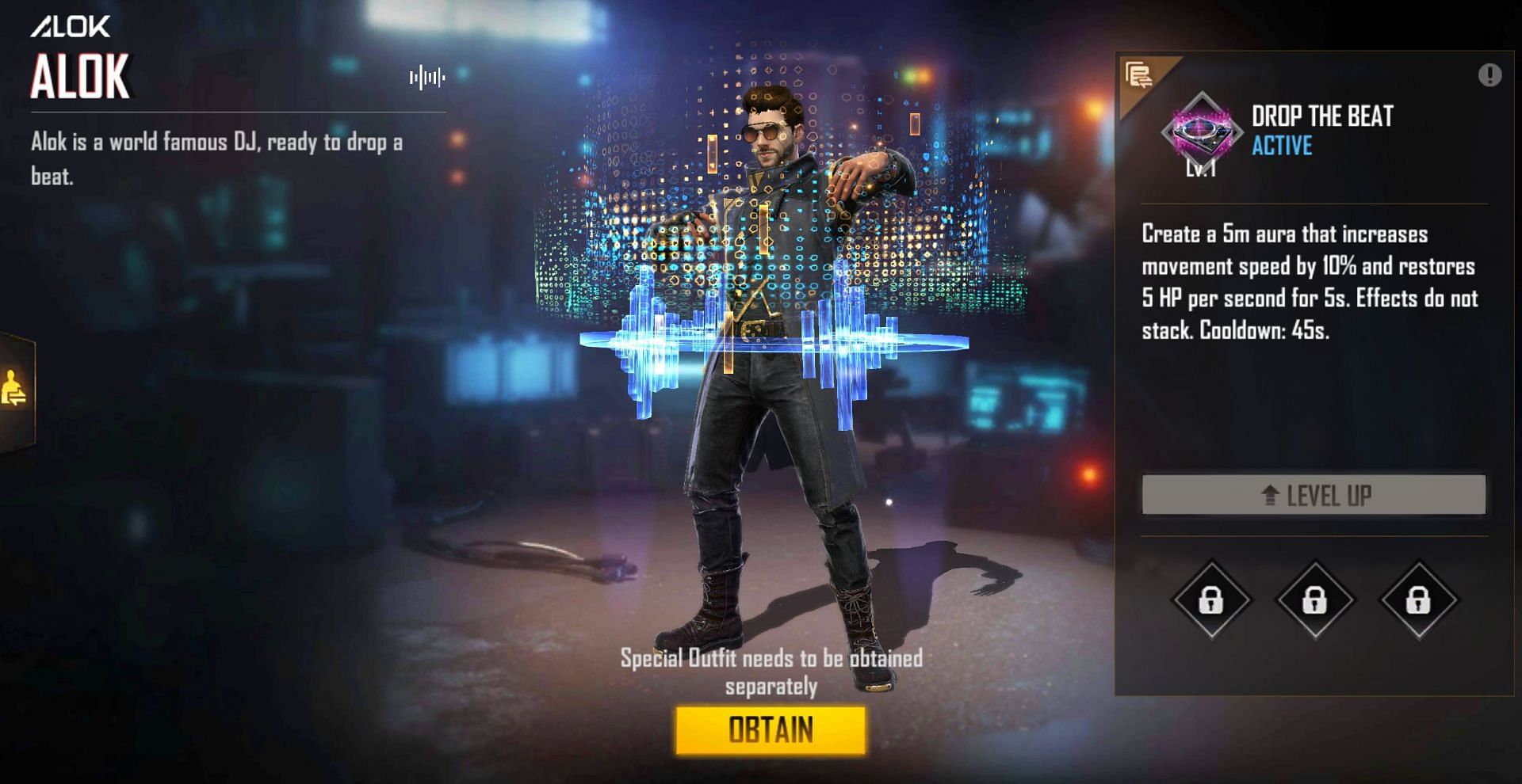 DJ Alok (Image via Free Fire)